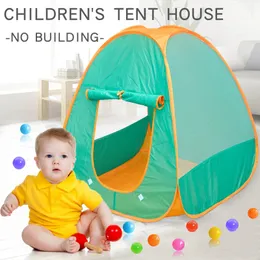 Maison de tente verte pliable et Portable, maison de jeu pour enfants, jouet 240115