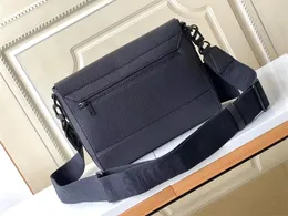 Bolsa de couro de luxo de luxo bolsas de couro de moda Bola de designer de luxo de luxo bolsa de zíper soltada de couro de couro preto bolsa de tira preta
