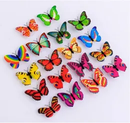Colorful led lights Wall Stickers Easy Installation Butterfly Dragonfly LED Night light For Children Baby Bedroom Party Christmas LED 11 LL
