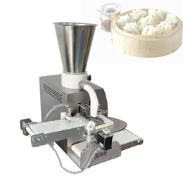 Commercial Rostly Steel Dumpling Machine Full Automatic Dumpling Wrapper Stopped Stuffed Bun Shaomai Making Machine