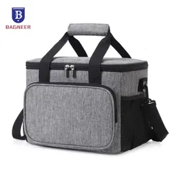 Borsa termica per il pranzo Borsa termica per alimenti Borsa termica portatile per picnic all'aperto Borsa termica per ufficio a tenuta stagna Borsa per il pranzo Tracolla Lunchbox 240116