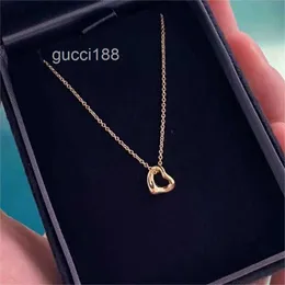 Luxurydesigner Classic Popular S925 Sterling Silver Love Series Popular Diamond Clavicle Necklace Valentine's Day with Box YR8Z