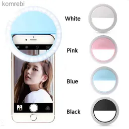 Selfie Lights 2021 Nowy telefon Lampa Ring Lampa LED Auto Flash 36leds Przenośny mini aparat Phone Light Fother Light dla iPhone'a Samsung Tabletl240116