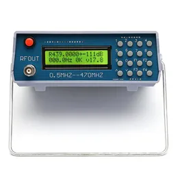 Talkie 0,5MHz470MHz RF Signal Generator Meter Tester för FM Radio Walkietalkie Debug Digital CTCSS Singal Output