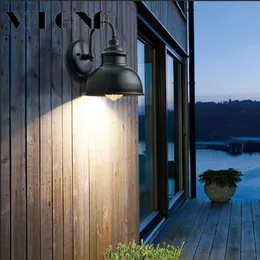 Lawn Lamps WLGNM Retro Outdoor Garden Light Waterproof Lights Yard Porch Aisel Stair Bedside Bedroom Lamp Vintage Wall Sconce For Courtyard YQ240116