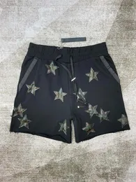 Pantalones cortos para hombres AR Summer High Street Hip-hop Camuflaje Estrella Casual