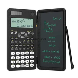 Calculators Newyes Mini Scientific Calculator med att skriva tablettkalkylatorer Notepad Memo Office Electronics School Supplies 991ES MS 82MSVAIDURD