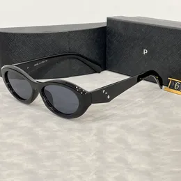 Óculos de sol designer óculos de sol de luxo para mulheres carta UV400 design sarau Adumbral viagem moda vertente óculos de sol caixa de presente 6 cores muito bom