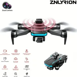 Nouveau drone UAV quadrirotor S132 avec positionnement GPS, décollage à une touche, double caméra HD, positionnement du flux optique, évitement d'obstacles dans quatre directions, veilleuses LED.