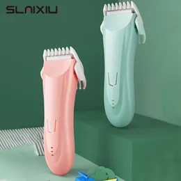 Baby Hair Trimmer Adult Mute Waterproof Kids Clipper Sleep Haircut HomeUse No Oil IPX7 Detachable 240116