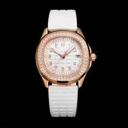 AudemaP Movement bp-factory Relojes Diamond Женские часы Кварцевые дизайнерские наручные часы 36 мм с резиновым ремешком Водонепроницаемые модные деловые наручные часы высокого качества Новинка