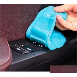 Reinigungsgel für Auto-Detaillierungsreiniger Magic Dust Air Vent Interior Home Office Computer Tastatur Clean Tool 0724 Drop Lieferung Dhmfm