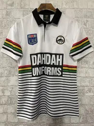 1991 Penrith Panthers Alternatif Retro Forma Boyutu: S-5XL (Özel Adı ve Numarası)