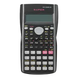 Calculatrices Calculatrice scientifique avec 240 fonctions et écran à 2 lignes Calculatrice portable pour étudiant pour l'enseignement des mathématiquesvaiduryd