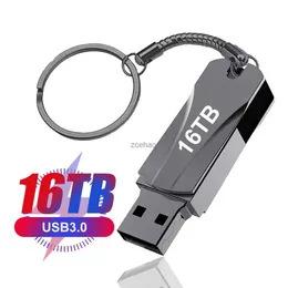 USB Flash Sürücüler Süper USB 3.0 16TB Metal Kalem Sürücüsü 8TB 4TB CLE USB Flash Sürücüler 2 TB Pendrive Taşınabilir SSD Memoria USB Flash Stick Ücretsiz Nakliye