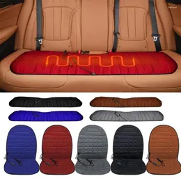 Tampas de assento de carro capa aquecida de automóveis universais Aquecimento Anti -Slip Automotive Cushions para Minivan de caminhão veículo fora da estrada