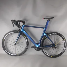 Seraph Carbon Fiber 자전거 Aero Road R7000 Groupset 알루미늄 휠 자전거 자전거 자전거 자전거 자전거 자전거 자전거 자전거 TT-X2 카멜레온 페인트