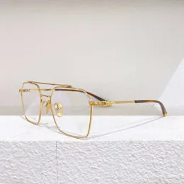 2024 Lüks Tasarımcı CH Güneş Gözlüğü Kadınlar için Krom Gözlükler Çerçeveler Çizimler Moda Yeni Saf Titanyum Polygonal Optik Lensler Kalp Gözlük Çerçeve Gözlük Umus