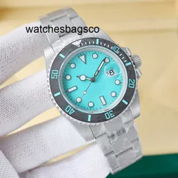 Relojes mecánicos automáticos Movimiento mecánico automático de carbono Reloj azul Bisel Negocio clásico Zafiro Pulsera de acero inoxidable 904L