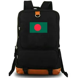 Bangladesch-Rucksack, BGD-Tagesrucksack mit Landesflagge, Dhaka-Schultasche, Nationalbanner-Aufdruck, Freizeit-Schultasche, Laptop-Tagesrucksack