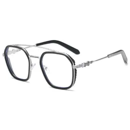 2024 Designer di lusso CH Occhiali da sole per donna Cromati Montature per occhiali Uomo Grande Piatto Uomo Occhiali da vista Cuore Montatura per occhiali Donna Unisex Occhiali di alta qualità MBBR