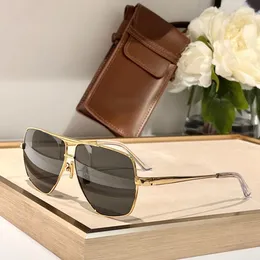 Designerskie okulary przeciwsłoneczne Kobiety i mężczyźni 40246 Moda metalowy łuk de triomphe modny elegancki klasyczny stylowy styl anty-ultrafiolet retro płyta owalna pełna ramka losowe pudełko