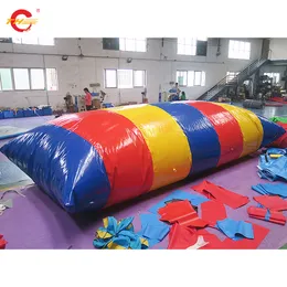 10x3m 32.8x10ft Free Ship Outdoor Activities Giant Inflatable Water Catapult Blob Extreme Jumping Water Park Game Pillow