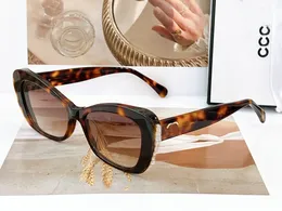 2024 Top Quality Designer Sunglasses Pearl Sunglasses para Mulheres Homens Grande Senior Eyewear Popular Ferramenta de Beleza Natural Rosto Pequeno