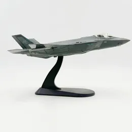 1 72 F-35A Diecast Fighter Model Kids Adults Toy Collection Ornament Retro Planeモデル