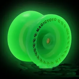 Yoyo mágico k1 luminoso profissional yo-yo plástico personalizado multi-cor yo-yo crianças brinquedos clássicos 240116