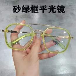 2024 Luxury Designer CH Solglasögon för män Kvinnor Kromar Glasögon Ramar Fashion Polygon Heart Eyeglass Frame Man Unisex Classic High Quality Eyewear 97Y7