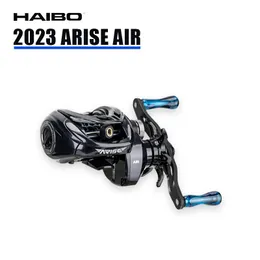 Haibo 23 ARISE AIR/ELITE AMC Baitcasting صيد الأسماك الألياف الكربونية هاندي 11B1RB CARRETILHA DE PESCA CASTING 240116