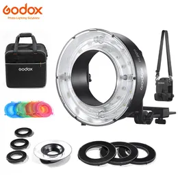 أكياس Godox R200 Flash LED LED Ring Light Speedlite Head 200WS لـ AD200 AD200PRO Sony Canon Nikon Fuji Olympus New Camera