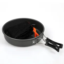Outdoor Picnic Cookware Frying Pan Medium DS300 Single Multifunction Kitchen Camp Cooking Set Gift 240116
