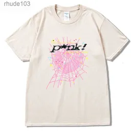 T 럭셔리 여름 셔츠 힙합 가수 Y2K SP5DER 555555 555555 티셔츠 남자 여자 브랜드 티 디자이너 스파이더 웹 티 셔츠 커플 짧은 슬리브 패션 티셔츠 1yh0 kx2f