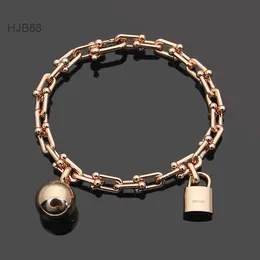 Hängsmycken lyxiga smyckesdesigner Tiffanyitys charm armband designer tiffanyitet smycken kedja enstaka skikt informat armband guldsilverrose som bröllop ch tbys