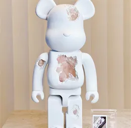 뜨거운 판매 1000% 70cm Bearbrick Resin 부식 시리즈 곰 그림 수집가 Bearbrick 예술 작품 모델 장식 장난감