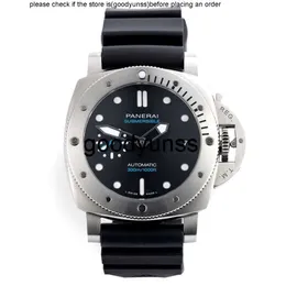 Paneis assistir Luxo Assista a moda Paneraii Wristwatches submersible pam00973 precisão aço automático masculino desenhista designer à prova d'água