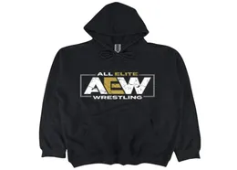 Бренд All Elite Wrestling Aew Толстовка Мужская черная хлопковая мужская толстовка на молнии Sbz62417056651