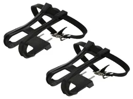 Cykelpedaler 1 Set Spinning Pedal Antislip Cykelbältet Fixat Gear Cykling Toe Clip Strap Accessories9689256