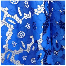 Tissu africain en dentelle Pu pour robe, tissu en cuir synthétique suisse français, matériel de couture Patchwork, Tecido, largeur 130cm, 240116