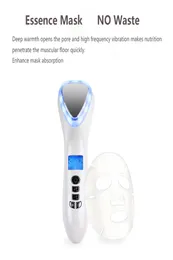 Cryothérapie ultrasonique marteau froid Lifting du visage lumière LED Pon masseur Facial soins de la peau dissolvant de rides machine3079132