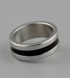 Tutto nuovo forte anello magico magnetico colore argento nero dito mago trucco puntelli strumento diametro interno 20 mm dimensione L2002255