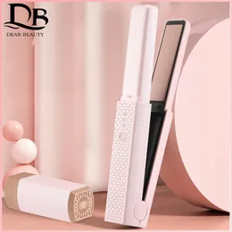 Mini prostoczew włosów Dualpurpose prosta zwijana Curling Curling Iron Portable Prosteing Bangs 240116