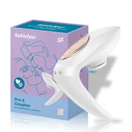 Germania soddisfacente Pro4 Coppie che succhiano vibratori G spot Silicone UYO vibratore dildo giocattolo adulto Stimolazione del clitoride succhia giocattoli del sesso 240117
