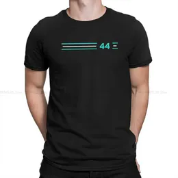 LH 44 Мужская футболка из полиэстера F1 FIA Формула 1 Чемпионат мира с круглым вырезом с коротким рукавом Футболка с юмором Идея подарка