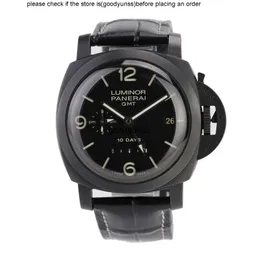 Paneris Watch Luxury Watch Fashion Paneraii armbandsur omedelbart 44 mm Lumino -serie PAM00335 Automatisk mekanisk mensvattentät designer rostfritt stål