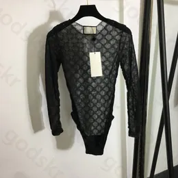 Gaze renda fina camisa das mulheres designer manga longa base camisa collant feminino verão gargantilha blusa respirável