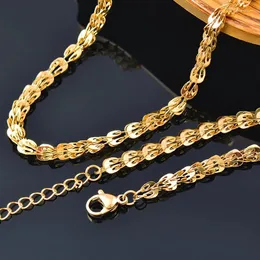 Naszyjniki wisiorek Sinleery ze stali nierdzewnej pusta naszyjnik choker dla kobiet złoto kolorowy łańcuch mody biżuteria