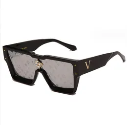 مصمم النظارات الشمسية أزياء نظارات الشمس للنساء الكلاسيكية مليون رجل فاخرة Suglasses Eyewear 8 Styles اختياري LIS V Signature Gafas el sol de mujer